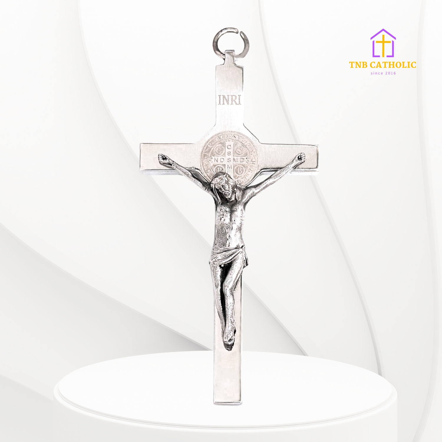 Thánh Giá Mề Đay Mini Inox 304 Thánh Giá Mề Đay Mini Inox 304